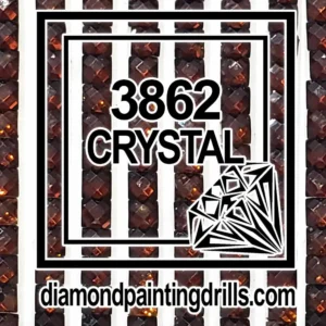 3862 Square Crystal Diamond Painting Drills