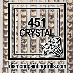 451 Square Crystal Diamond Painting Drills