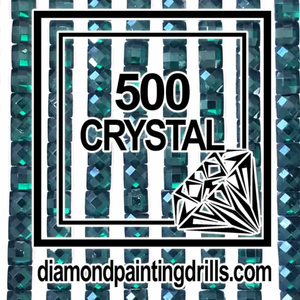 500 Square Crystal Diamond Painting Drills