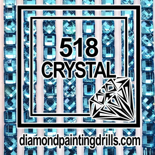 518 Square Crystal Diamond Painting Drills