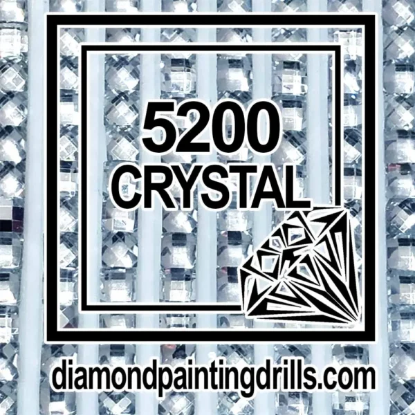 5200 Square Crystal Diamond Painting Drills