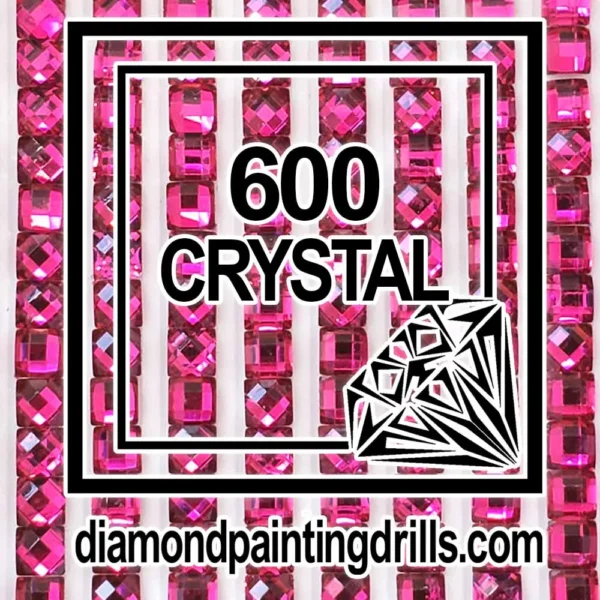 600 Square Crystal Diamond Painting Drills