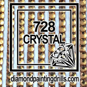 728 Square Crystal Diamond Painting Drills