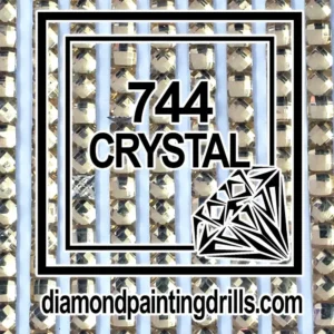 744 Square Crystal Diamond Painting Drills