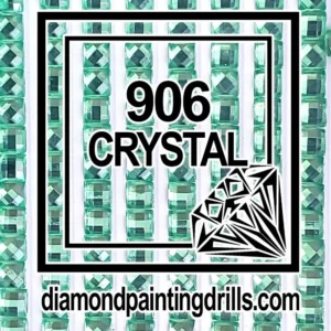 906 Square Crystal Diamond Painting Drills
