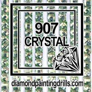 907 Square Crystal Diamond Painting Drills