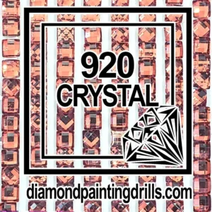 920 Square Crystal Diamond Painting Drills