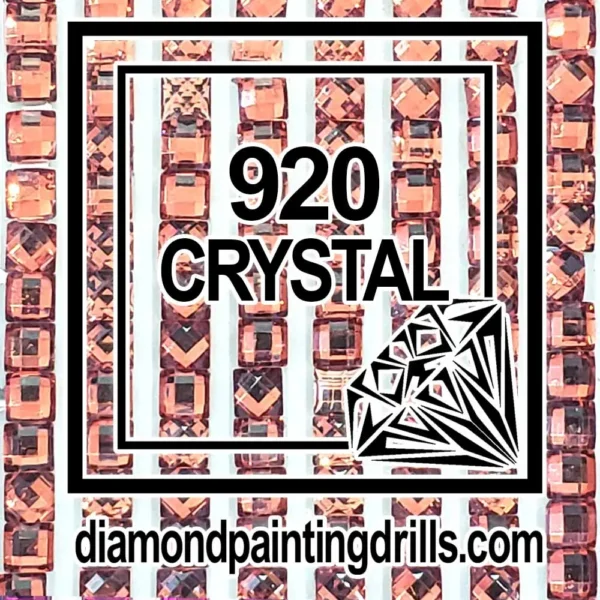 920 Square Crystal Diamond Painting Drills