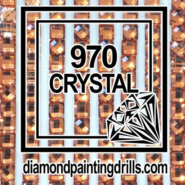 970 Square Crystal Diamond Painting Drills