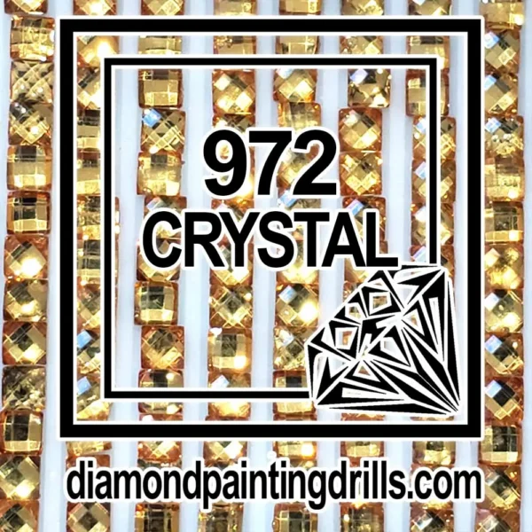 972 Square Crystal Diamond Painting Drills