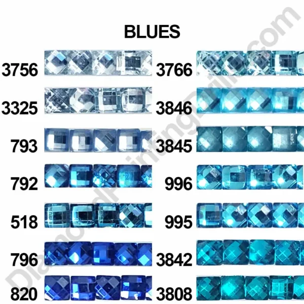 Square Crystal Diamond Painting Drills