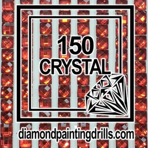 150 Square Crystal Diamond Painting Drills