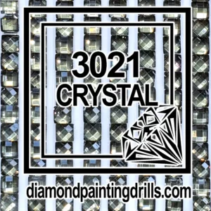 3021 Square Crystal Diamond Painting Drills