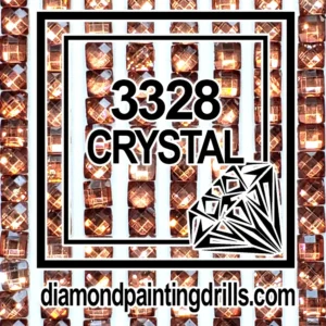 3328 Square Crystal Diamond Painting Drills