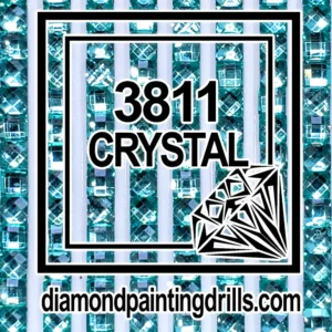 3811 Square Crystal Diamond Painting Drills