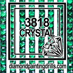3818 Square Crystal Diamond Painting Drills