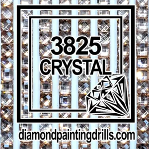 3825 Square Crystal Diamond Painting Drills