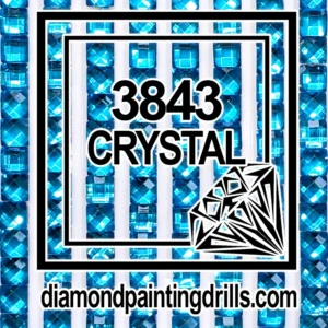 3843 Square Crystal Diamond Painting Drills