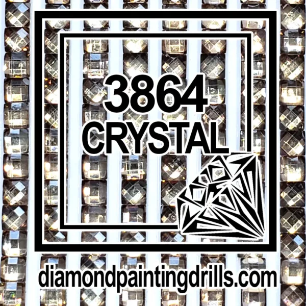 3864 Square Crystal Diamond Painting Drills