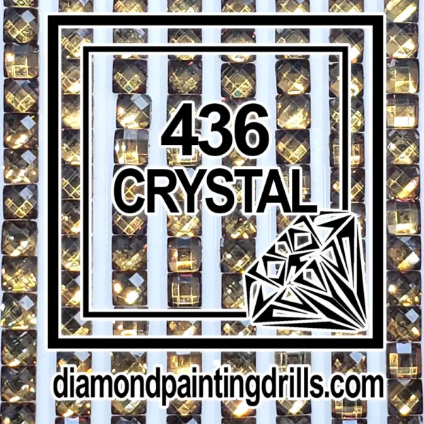 436 Square Crystal Diamond Painting Drills