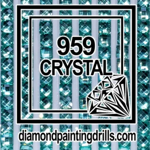 959 Square Crystal Diamond Painting Drills
