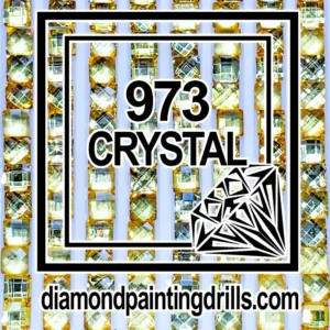 973 Square Crystal Diamond Painting Drills