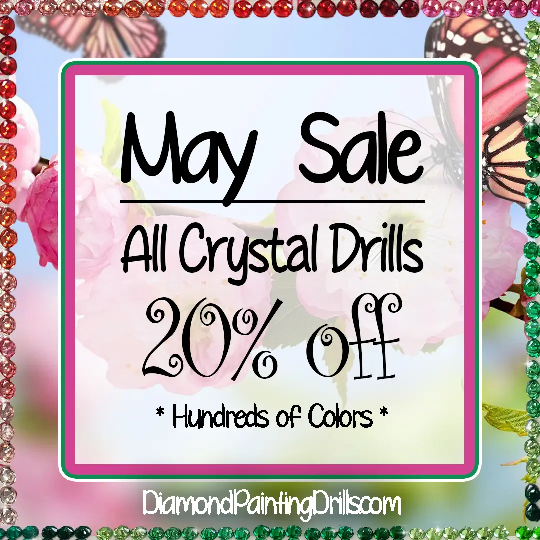 Sale Crystal Diamond Painting Drills
