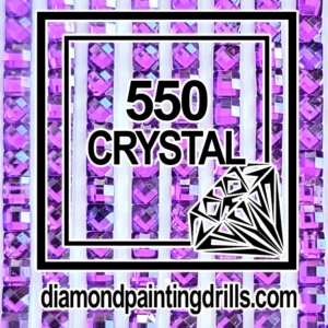550 Square Crystal Diamond Painting Drills