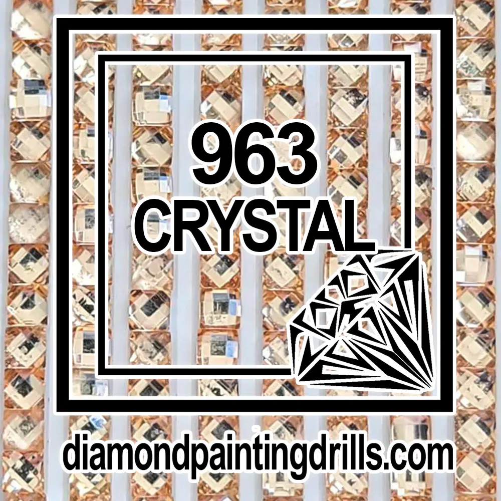 963 Square Crystal Diamond Painting Drills