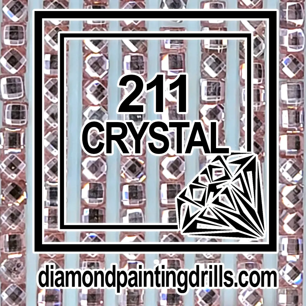 211 Square Crystal Diamond Painting Drills