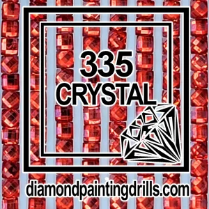 335 Square Crystal Diamond Painting Drills