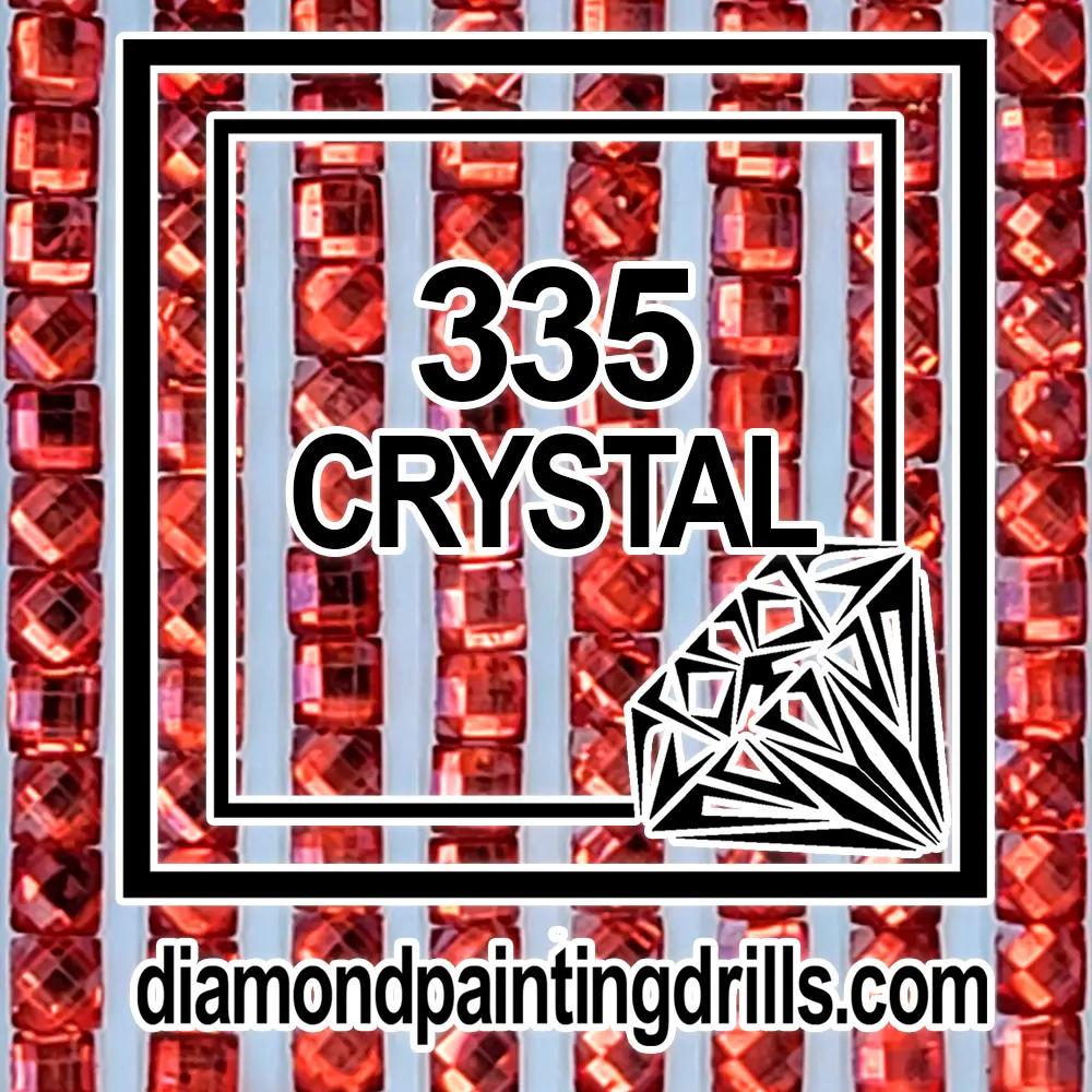 335 Square Crystal Diamond Painting Drills