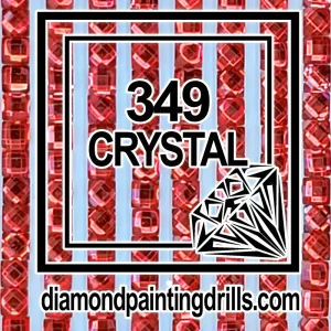349 Square Crystal Diamond Painting Drills