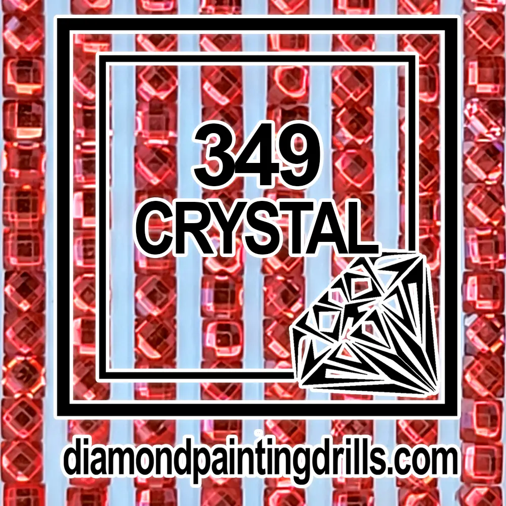 349 Square Crystal Diamond Painting Drills