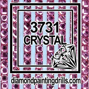 3731 Square Crystal Diamond Painting Drills