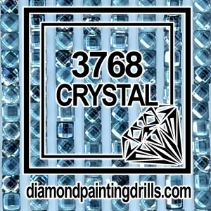 3768 Square Crystal Diamond Painting Drills