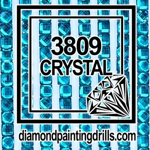 3809 Square Crystal Diamond Painting Drills