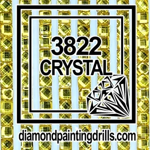 3822 Square Crystal Diamond Painting Drills