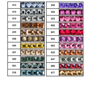 Square Crystal Diamond Painting Drills