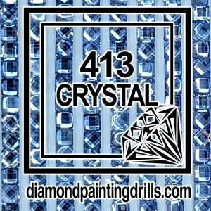 413 Square Crystal Diamond Painting Drills