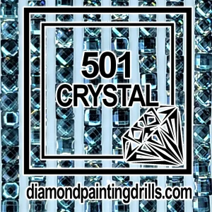 501 Square Crystal Diamond Painting Drills