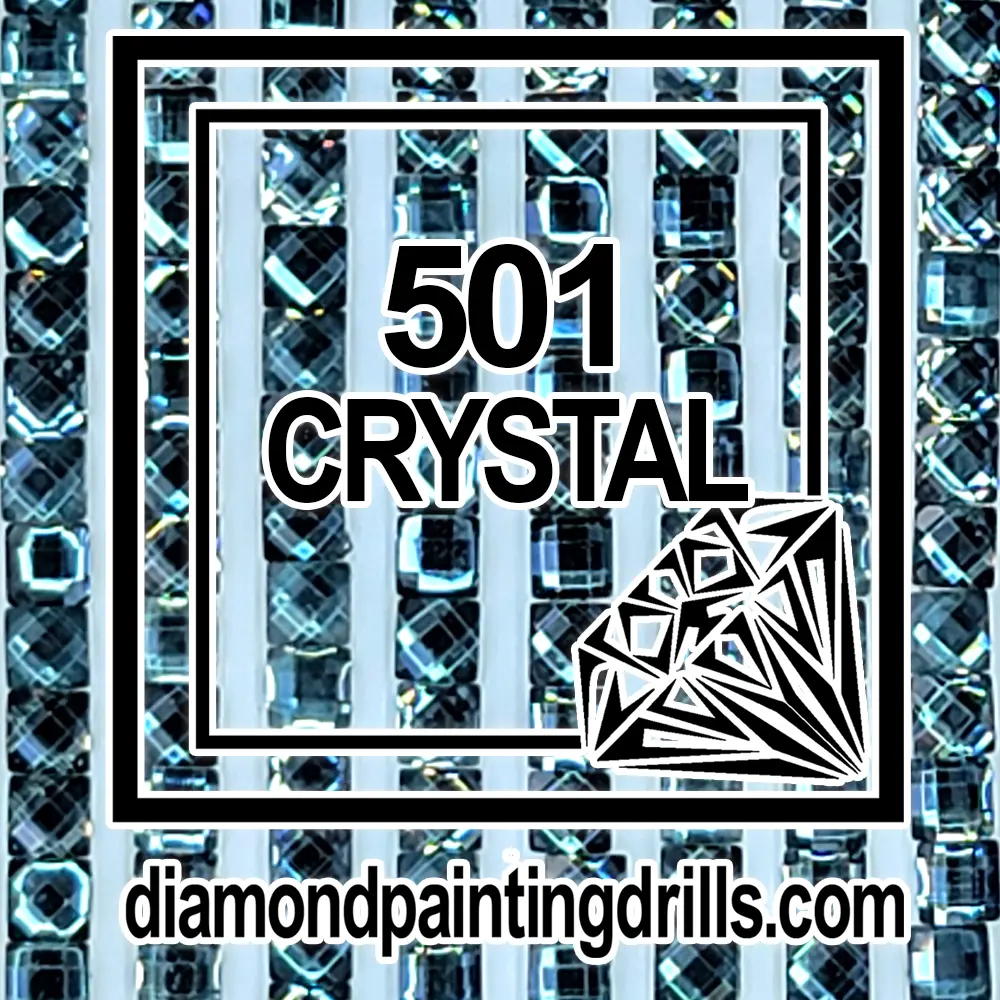 501 Square Crystal Diamond Painting Drills