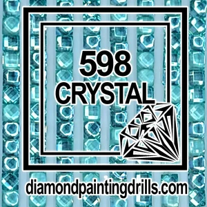 598 Square Crystal Diamond Painting Drills