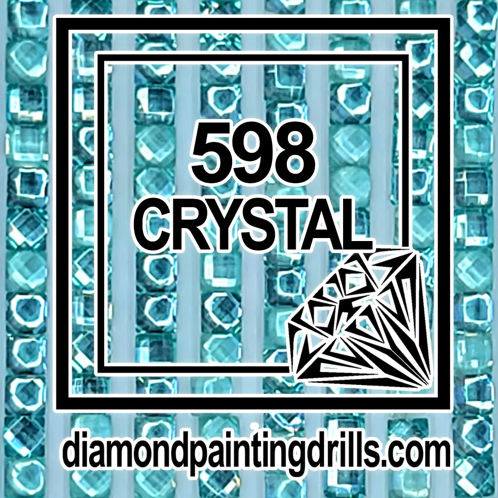 598 Square Crystal Diamond Painting Drills