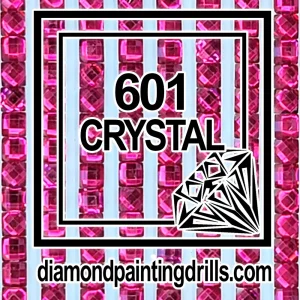 601 Square Crystal Diamond Painting Drills