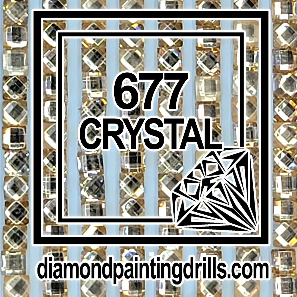 677 Square Crystal Diamond Painting Drills