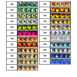 Square Crystal Diamond Painting Drills