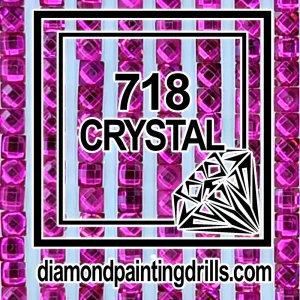 718 Square Crystal Diamond Painting Drills