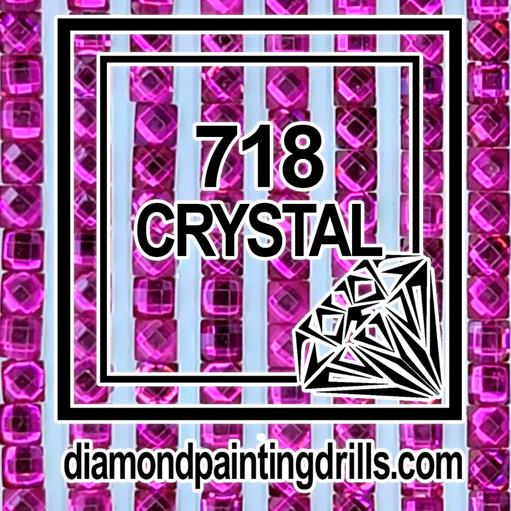 718 Square Crystal Diamond Painting Drills