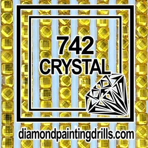 742 Square Crystal Diamond Painting Drills